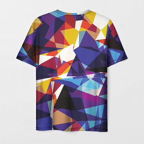 Мужская футболка Мозаичный узор / 3D-принт – фото 2
