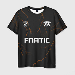 Футболка мужская Форма Fnatic молнии, цвет: 3D-принт