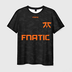 Футболка мужская Форма Fnatic pixels, цвет: 3D-принт