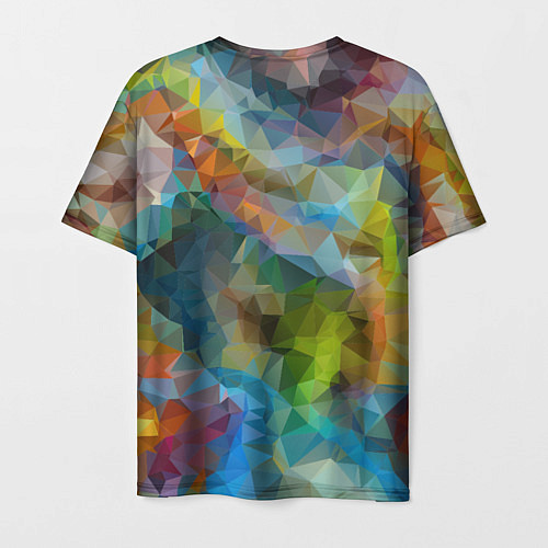 Мужская футболка Color pattern / 3D-принт – фото 2