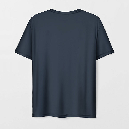 Мужская футболка Лис ниндзя от нейросети / 3D-принт – фото 2