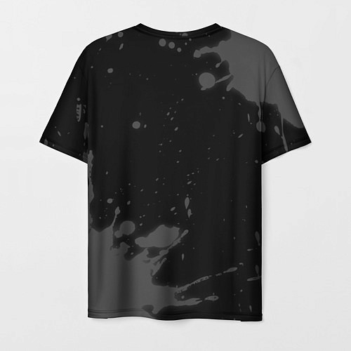 Мужская футболка Roblox glitch на темном фоне: надпись, символ / 3D-принт – фото 2
