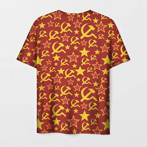 Мужская футболка СССР Серп и Молот / 3D-принт – фото 2
