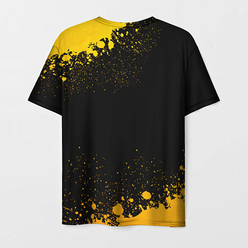 Мужская футболка Demon Slayer - gold gradient / 3D-принт – фото 2
