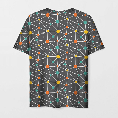 Мужская футболка Space colors / 3D-принт – фото 2