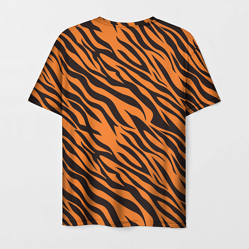 Мужская футболка Полоски тигра - tiger / 3D-принт – фото 2
