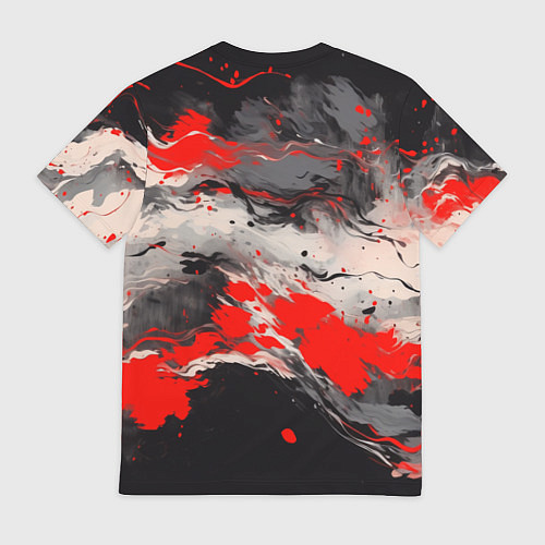 Мужская футболка Самурай Сюнсуй Кьёраку - Блич / 3D-принт – фото 2