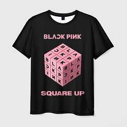 Футболка мужская Blackpink Square up, цвет: 3D-принт