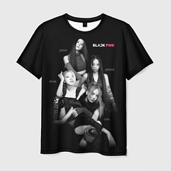 Футболка мужская Blackpink girl group, цвет: 3D-принт