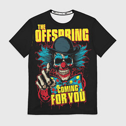 Футболка мужская Offspring clown and skull, цвет: 3D-принт