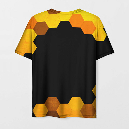 Мужская футболка Changan - gold gradient / 3D-принт – фото 2