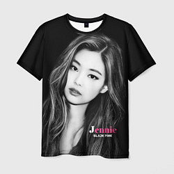 Футболка мужская Jennie Kim Blackpink, цвет: 3D-принт