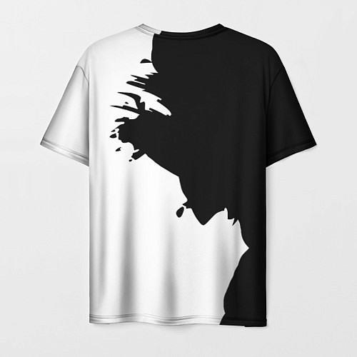 Мужская футболка Волчий вой в горах / 3D-принт – фото 2