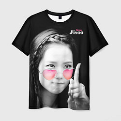 Футболка мужская Blackpink Jisoo Attention sign, цвет: 3D-принт