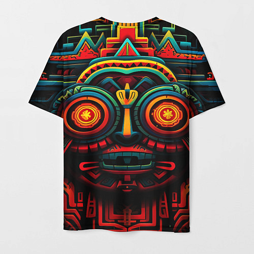 Мужская футболка Ацтекские Боги / 3D-принт – фото 2