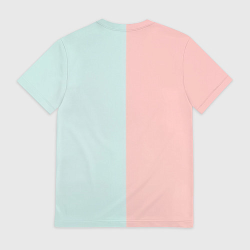 Мужская футболка Наушники в пастельных тонах / 3D-принт – фото 2