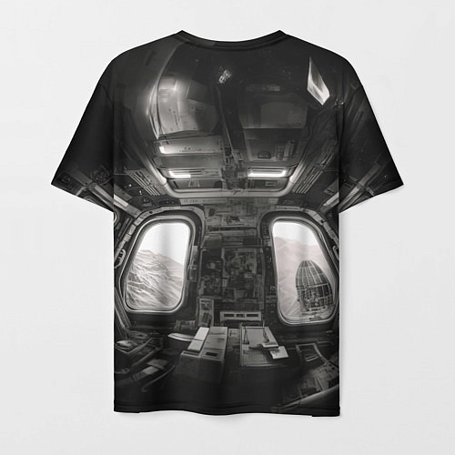 Мужская футболка Ксеноморф в каюте космического корабля / 3D-принт – фото 2