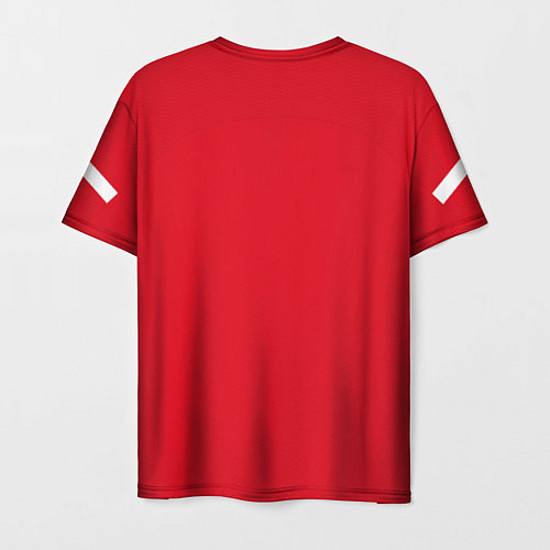 Мужская футболка ФК Ливерпуль форма 2324 домашняя / 3D-принт – фото 2