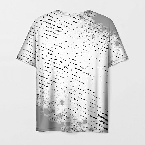 Мужская футболка Death Stranding glitch на светлом фоне: надпись, с / 3D-принт – фото 2