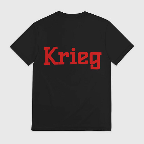 Мужская футболка Krieg / 3D-принт – фото 2