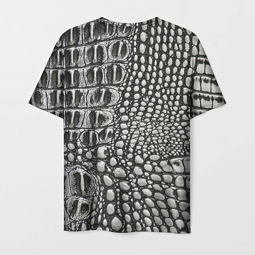 Мужская футболка Кожа крокодила - текстура / 3D-принт – фото 2
