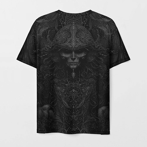 Мужская футболка Ведьма на троне из черепов / 3D-принт – фото 2