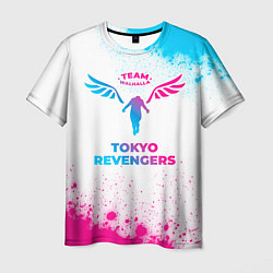 Футболка мужская Tokyo Revengers neon gradient style, цвет: 3D-принт