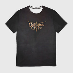 Футболка мужская Logo Baldurs Gate 3, цвет: 3D-принт