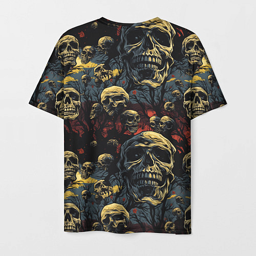 Мужская футболка Крик ужаса / 3D-принт – фото 2