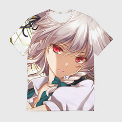 Футболка мужская Touhou Project Sakuya Izayoi, цвет: 3D-принт