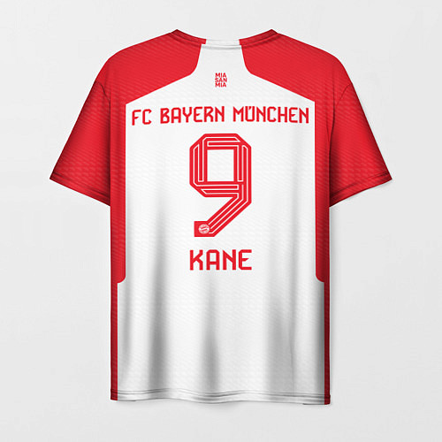 Мужская футболка Харри Кейн Бавария Мюнхен форма 2324 домашняя / 3D-принт – фото 2
