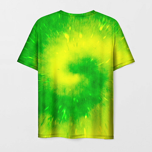 Мужская футболка Тай-дай Солнечный луч / 3D-принт – фото 2