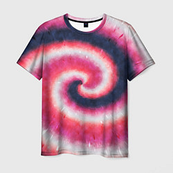 Футболка мужская Tie-Dye дизайн, цвет: 3D-принт