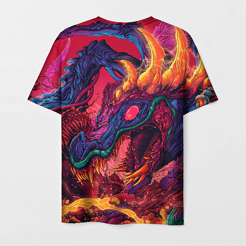 Мужская футболка CS 2 hyper beast / 3D-принт – фото 2