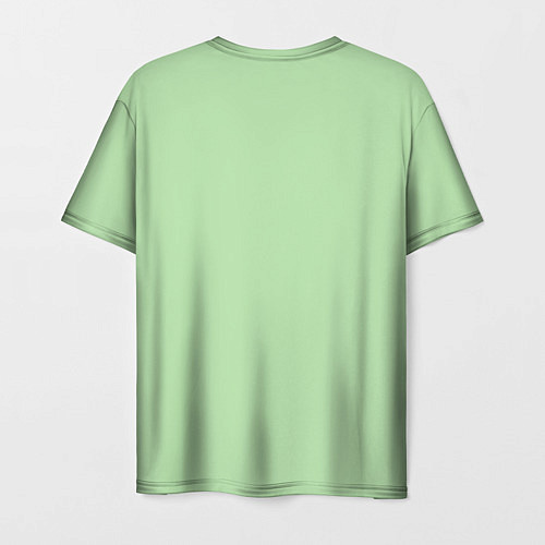 Мужская футболка Хэппибара счастлива / 3D-принт – фото 2