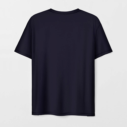 Мужская футболка Череп в наушниках ярко кислотный / 3D-принт – фото 2