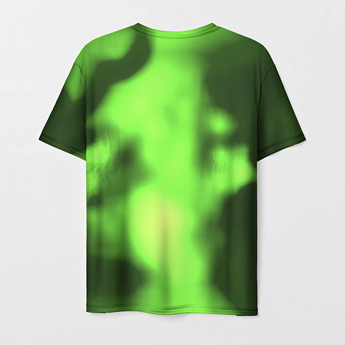 Мужская футболка Creeper acid / 3D-принт – фото 2
