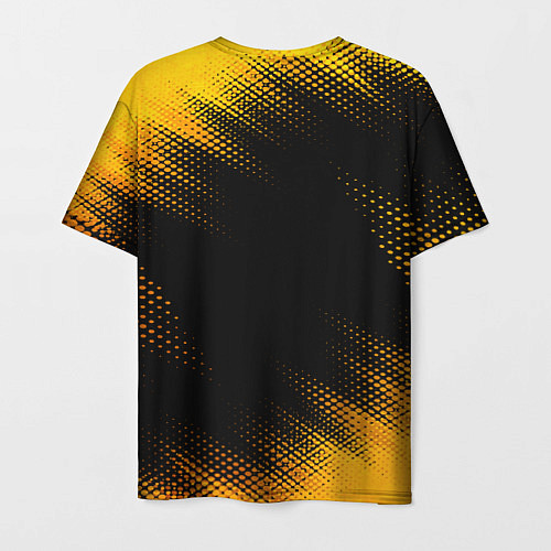 Мужская футболка Goblin Slayer - gold gradient / 3D-принт – фото 2