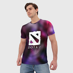 Футболка мужская Dota 2 valve, цвет: 3D-принт — фото 2