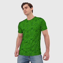 Футболка мужская Shrek: Pattern, цвет: 3D-принт — фото 2