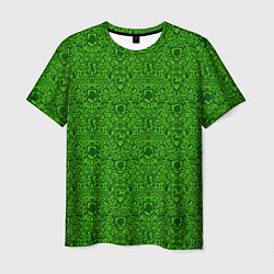 Мужская футболка Shrek: Pattern