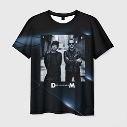 Футболка мужская Depeche Mode - Мартин и Дэйв, цвет: 3D-принт