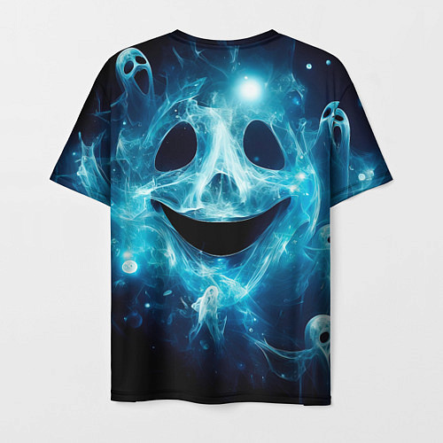 Мужская футболка Нейросеть - хеллоуин привидения / 3D-принт – фото 2