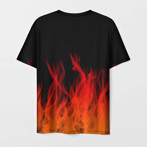 Мужская футболка Stalker 2 flame / 3D-принт – фото 2