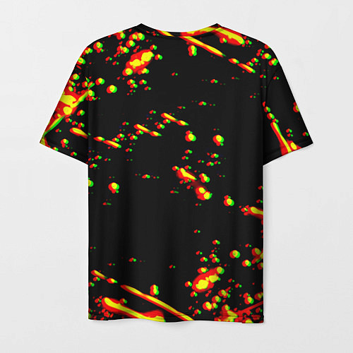 Мужская футболка Doom огненный марс блики / 3D-принт – фото 2