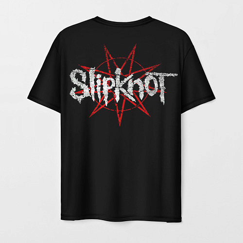 Мужская футболка Slipknot - goat mask / 3D-принт – фото 2