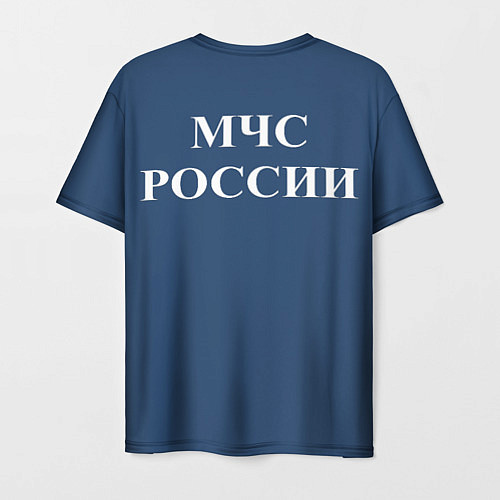Мужская футболка Спасатель-МЧС / 3D-принт – фото 2