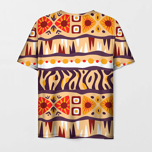 Мужская футболка Africa pattern / 3D-принт – фото 2