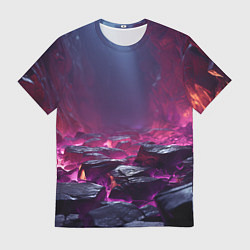 Мужская футболка Абстрактные фрагменты