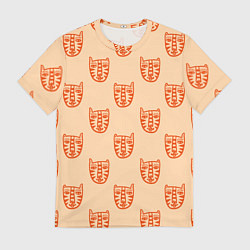 Мужская футболка Drawn Tiger